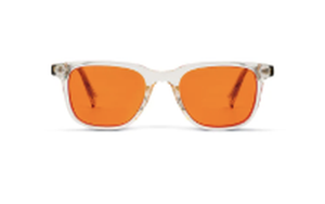 Midnight bril met oranje lens
